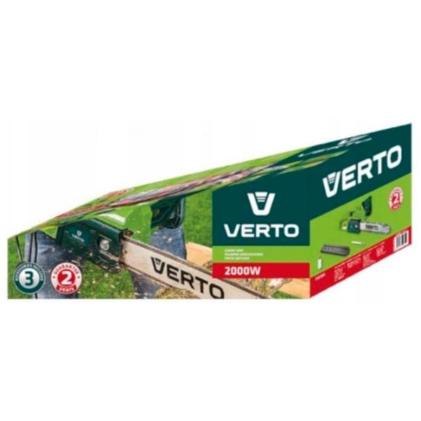 Fierăstrău cu lanţ Verto 52G584 Electrică/ Green photo 4