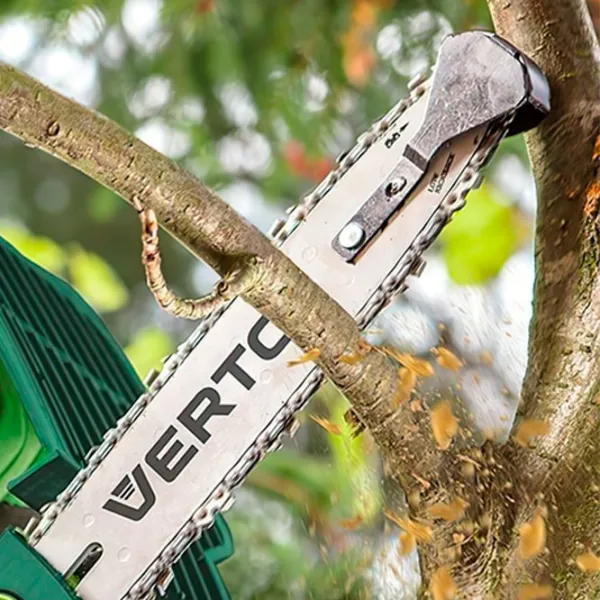 Fierăstrău cu lanţ Verto 52G584 Electrică/ Green photo 5