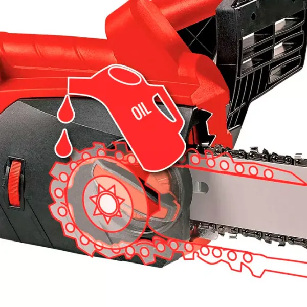 Fierăstrău cu lanţ Einhell GE-EC 2240 Electrică/ Red photo 5