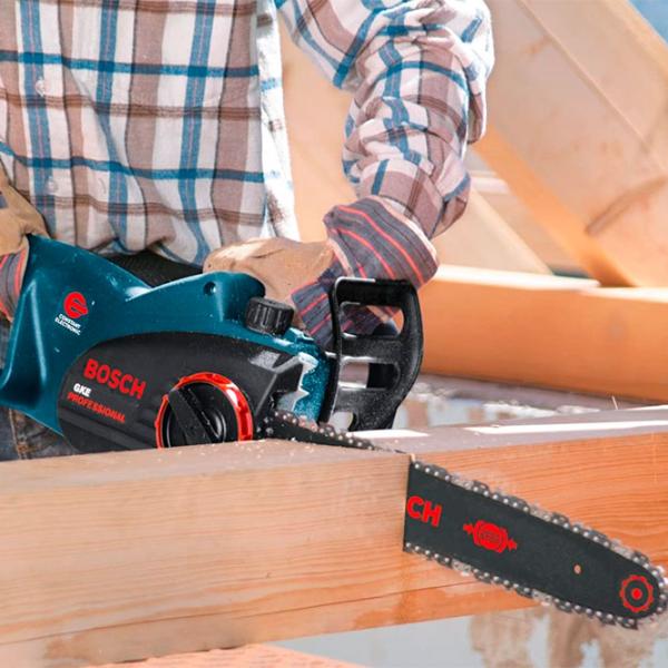 Цепная пила Bosch GKE 40 BCE (0601597703) Электрическая/ Синий photo 7