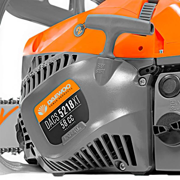 Fierăstrău cu lanţ Daewoo DACS 5218XT pe benzină/ Orange photo 5
