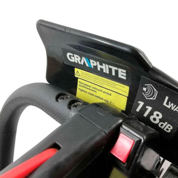 Fierăstrău cu lanţ Graphite 58G950 pe benzină/ Gray photo 6