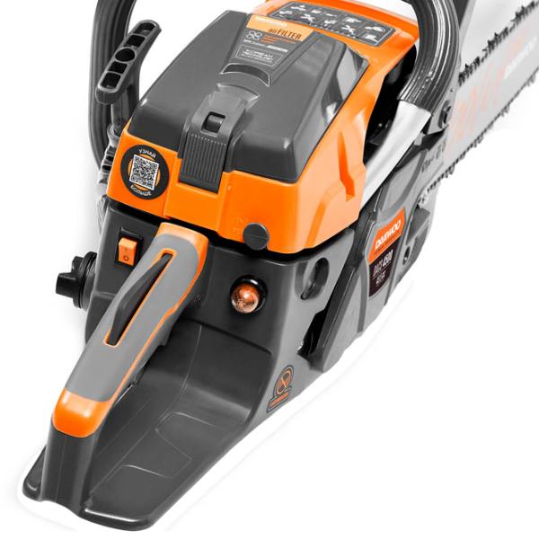 Цепная пила Daewoo DACS 4500 + Axe бензиновая/ Оранжевый photo 7