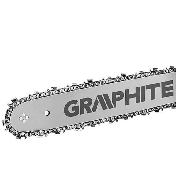 Fierăstrău cu lanţ Graphite 58G952 pe benzină/ Gray photo 3