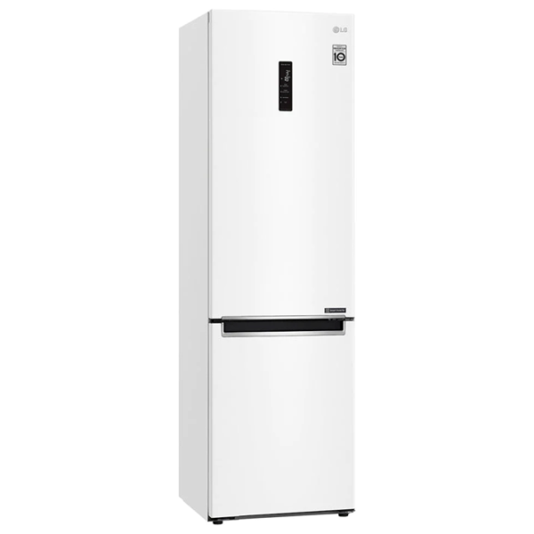 Frigider LG GA-B509MQSL cu congelator jos 384 l / 203 cm / White photo 2