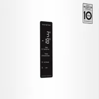 Frigider LG GA-B509MQSL cu congelator jos 384 l / 203 cm / White photo 5
