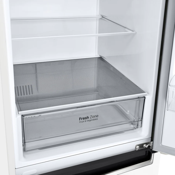 Frigider LG GA-B509MQSL cu congelator jos 384 l / 203 cm / White photo 7