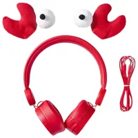 Наушники Forever AMH-100 Craby Красный Проводная/ Детские photo 6