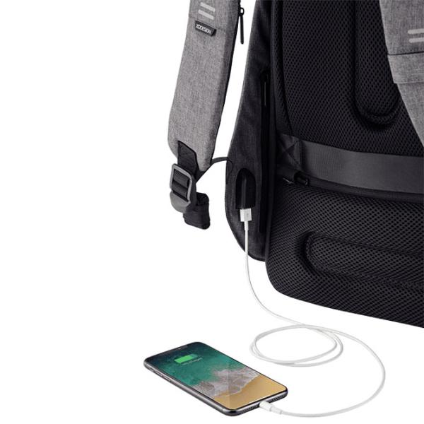 Rucsac XD-Design Bobby Hero XL 17"/ Black Gray/ 21.5 l photo 8