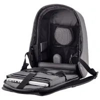 Рюкзак XD-Design Bobby Hero XL 17"/ Черный Серый/ 21.5 л photo 10