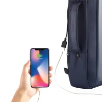 Рюкзак XD-Design Bobby Bizz anti-theft 15.6"/ Navy Синий/ 10 л photo 10