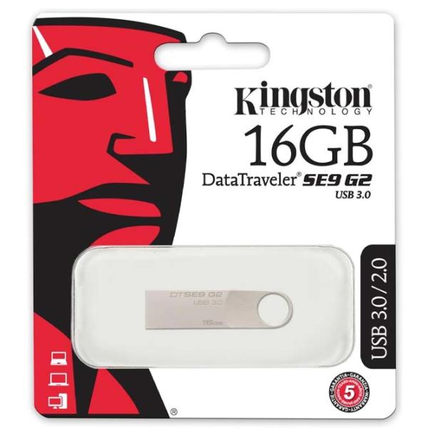 Kingston Data Travel SE9 G2 16 GB Silver photo 5