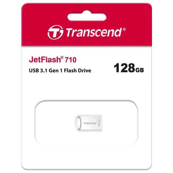 Transcend JetFlash 710S 128 GB Silver photo 5
