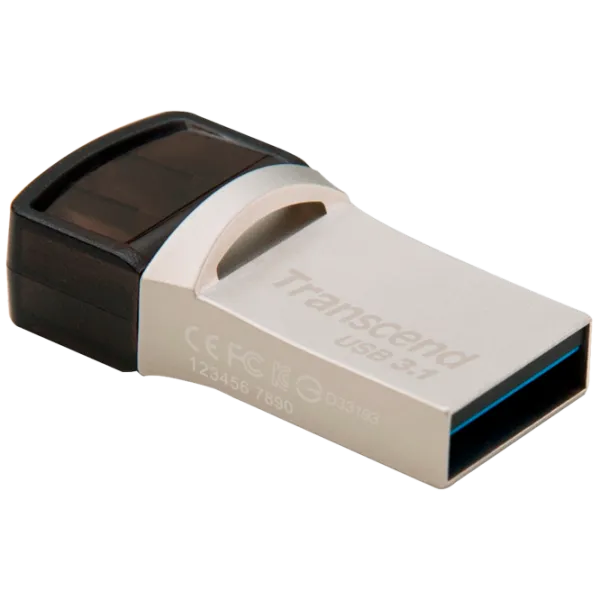 Transcend JetFlash 890 128 GB Silver photo 3