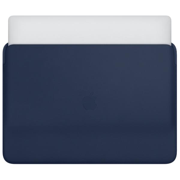 Чехол для ноутбука Apple MacBook Pro 16 Leather Sleeve 16"/ Синий photo 2 Чехол для ноутбука Apple MacBook Pro 16 Leather Sleeve 16"/ Синий photo 2