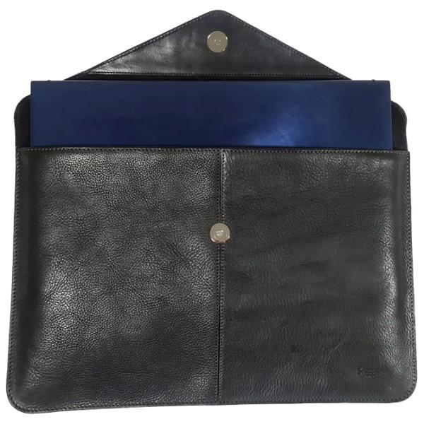 Husă pentru laptop Baggins Leather Sleeve 14"/ Black photo 3