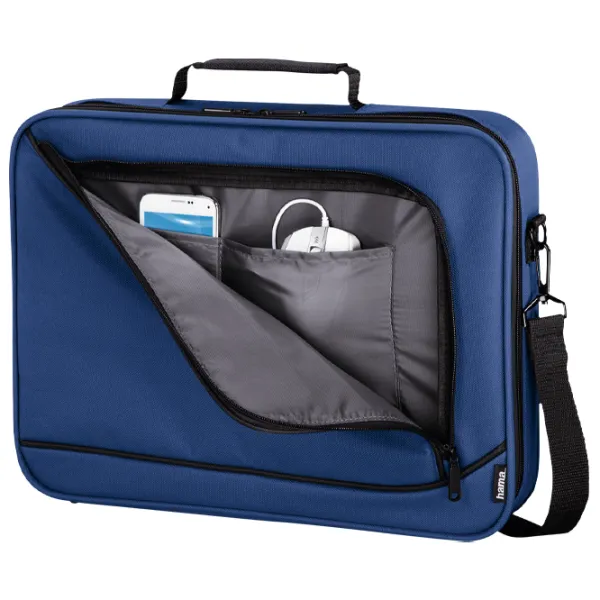 Сумка для ноутбука Hama Sportsline Bordeaux Style 15.6"/ Синий photo 3