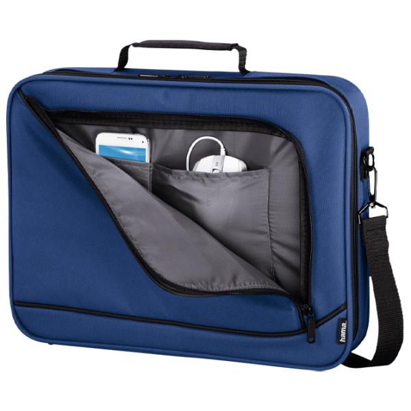 Сумка для ноутбука Hama Sportsline Bordeaux Style 15.6"/ Синий photo 3