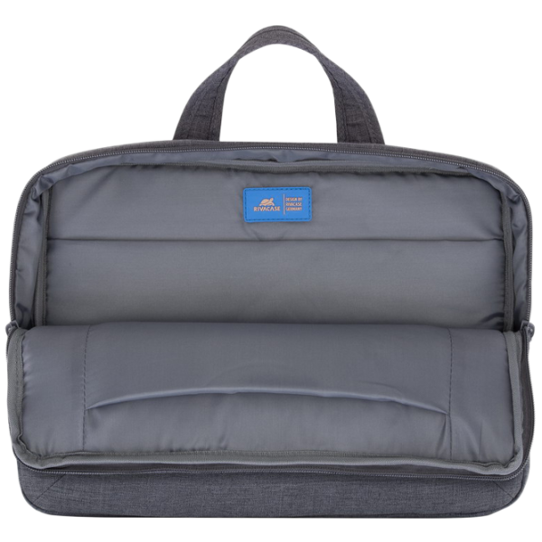 Сумка для ноутбука RivaCase Canvas 13.3"/ Серый photo 3