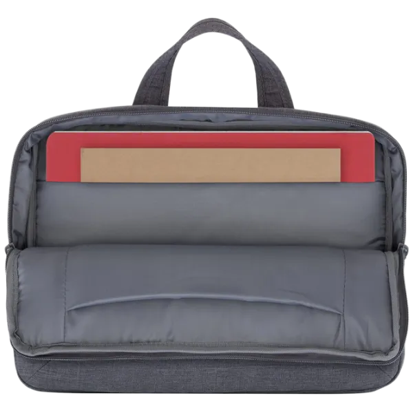 Сумка для ноутбука RivaCase Canvas 13.3"/ Серый photo 5