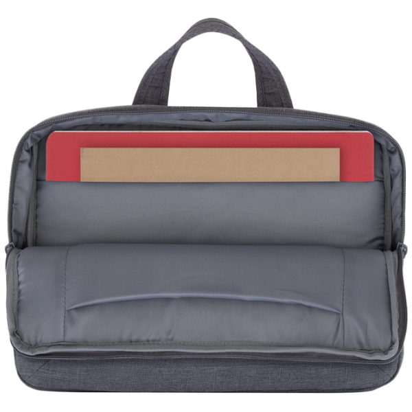 Сумка для ноутбука RivaCase Canvas 13.3"/ Серый photo 5