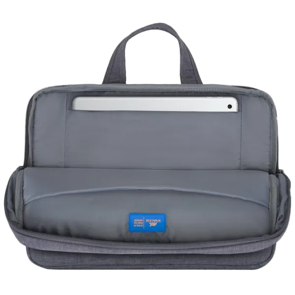 Сумка для ноутбука RivaCase Canvas 13.3"/ Серый photo 6
