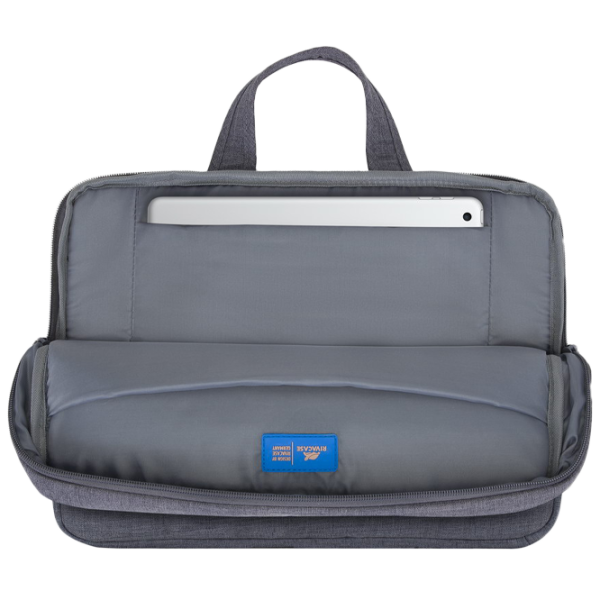 Сумка для ноутбука RivaCase Canvas 13.3"/ Серый photo 6