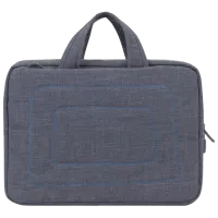 Сумка для ноутбука RivaCase Canvas 13.3"/ Серый photo 11
