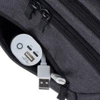 Rucsac RivaCase 7765 15.6"/ Gray Black/ 20 l photo 8