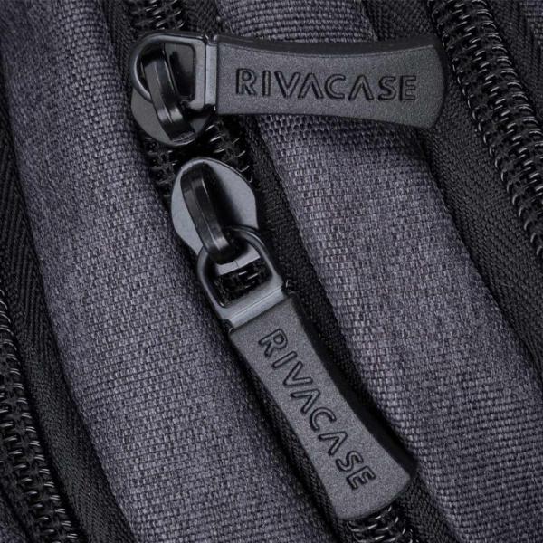 Рюкзак RivaCase 7765 15.6"/ Серый Черный/ 20 л photo 11