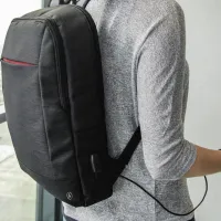 Rucsac Hama Manchester 15.6"/ Red Black photo 6