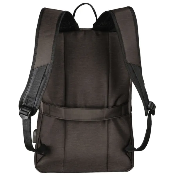 Рюкзак Hama MANCHESTER 15.6"/ Черный Коричневый photo 3 Рюкзак Hama MANCHESTER 15.6"/ Черный Коричневый photo 3