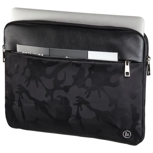 Husă pentru laptop Hama Mission Camo 13.3"/ Black photo 3