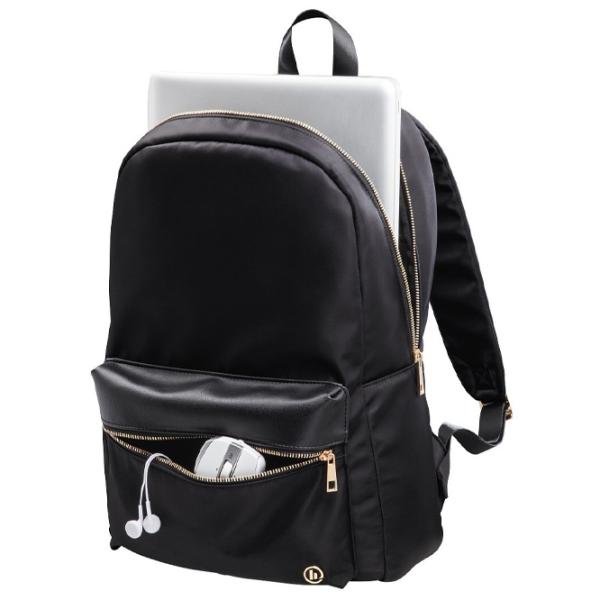 Rucsac Hama Mission 15.6"/ Metal Black photo 2 Rucsac Hama Mission 15.6"/ Metal Black photo 2