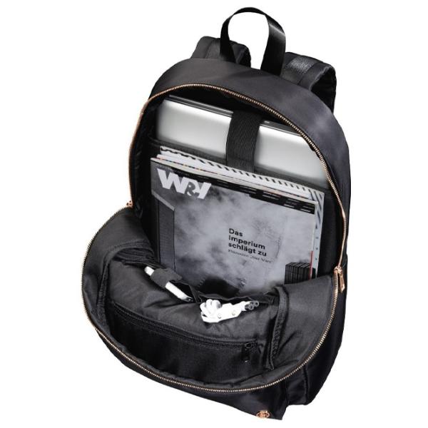Rucsac Hama Mission 15.6"/ Metal Black photo 4 Rucsac Hama Mission 15.6"/ Metal Black photo 4