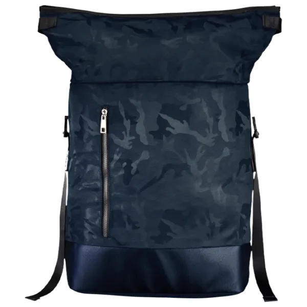 Rucsac Hama Roll Top Mission Camo 15.6"/ Navy Blue photo 2