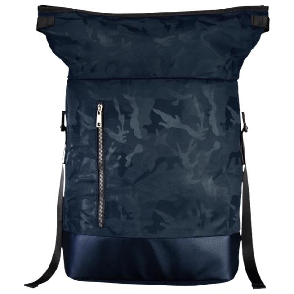 Rucsac Hama Roll Top Mission Camo 15.6"/ Navy Blue photo 2