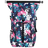 Rucsac Hama Roll-Top 15.6"/ Camouflage Pink photo 2