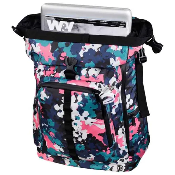 Rucsac Hama Roll-Top 15.6"/ Camouflage Pink photo 4 Rucsac Hama Roll-Top 15.6"/ Camouflage Pink photo 4