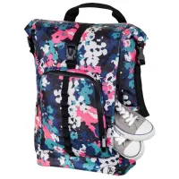 Rucsac Hama Roll-Top 15.6"/ Camouflage Pink photo 5