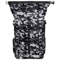 Rucsac Hama Roll-Top 15.6"/ Camouflage Gray photo 3