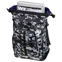 Rucsac Hama Roll-Top 15.6"/ Camouflage Gray photo 4