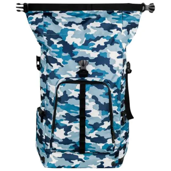 Рюкзак Hama Roll-Top 15.6"/ Camouflage Синий photo 2 Рюкзак Hama Roll-Top 15.6"/ Camouflage Синий photo 2