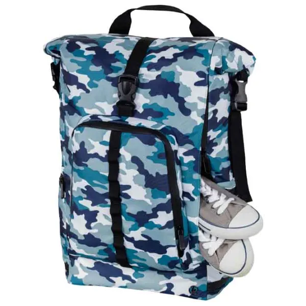 Рюкзак Hama Roll-Top 15.6"/ Camouflage Синий photo 5 Рюкзак Hama Roll-Top 15.6"/ Camouflage Синий photo 5