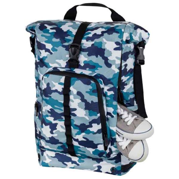 Рюкзак Hama Roll-Top 15.6"/ Camouflage Синий photo 5 Рюкзак Hama Roll-Top 15.6"/ Camouflage Синий photo 5