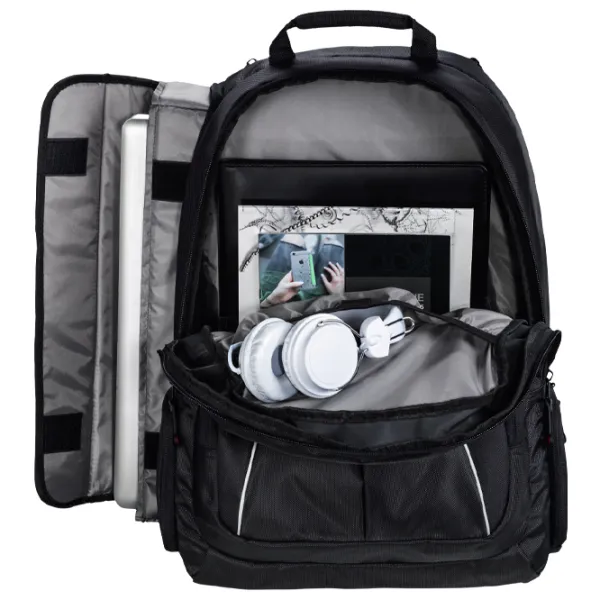 Rucsac Hama Vienna 15.6"/ White Black photo 5 Rucsac Hama Vienna 15.6"/ White Black photo 5