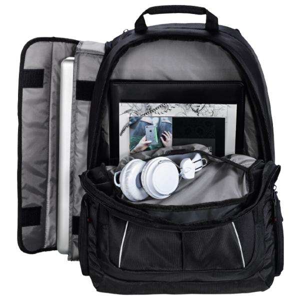 Rucsac Hama Vienna 15.6"/ White Black photo 5 Rucsac Hama Vienna 15.6"/ White Black photo 5