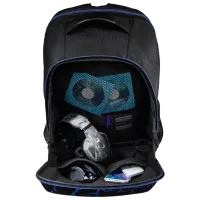 Rucsac Hama uRage Cyberbag Illuminated 17.3"/ Blue Black photo 4
