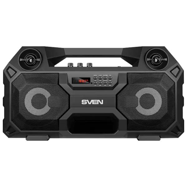 Boxă portabilă Sven PS-520 2 x 18 W/ Black photo 2 Boxă portabilă Sven PS-520 2 x 18 W/ Black photo 2