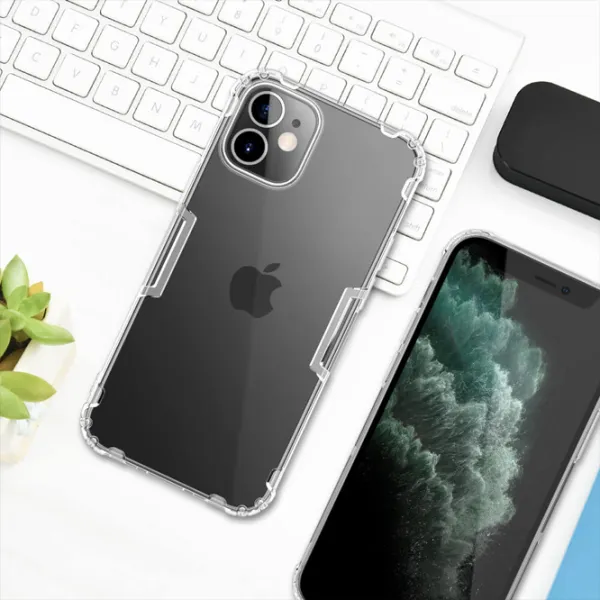 Чехол для смартфона Apple iPhone 12 mini Nillkin/ Back/ TPU/ Прозрачный Белый photo 4